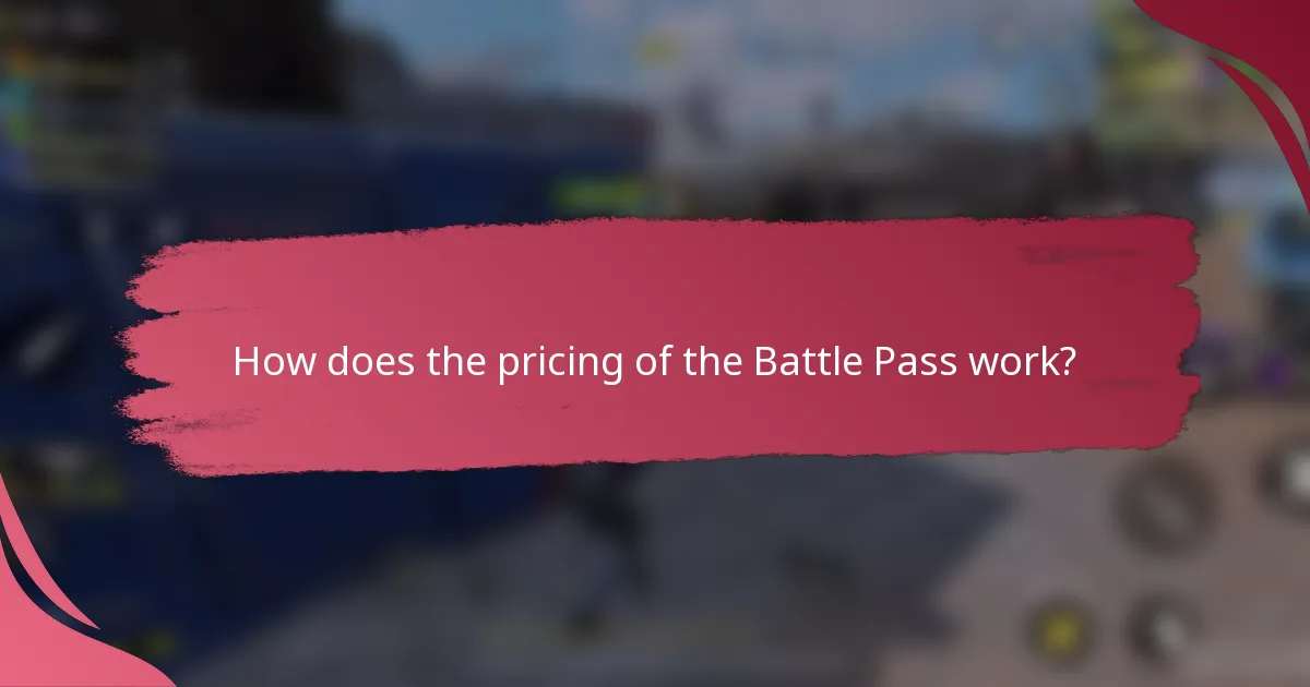 How does the pricing of the Battle Pass work?